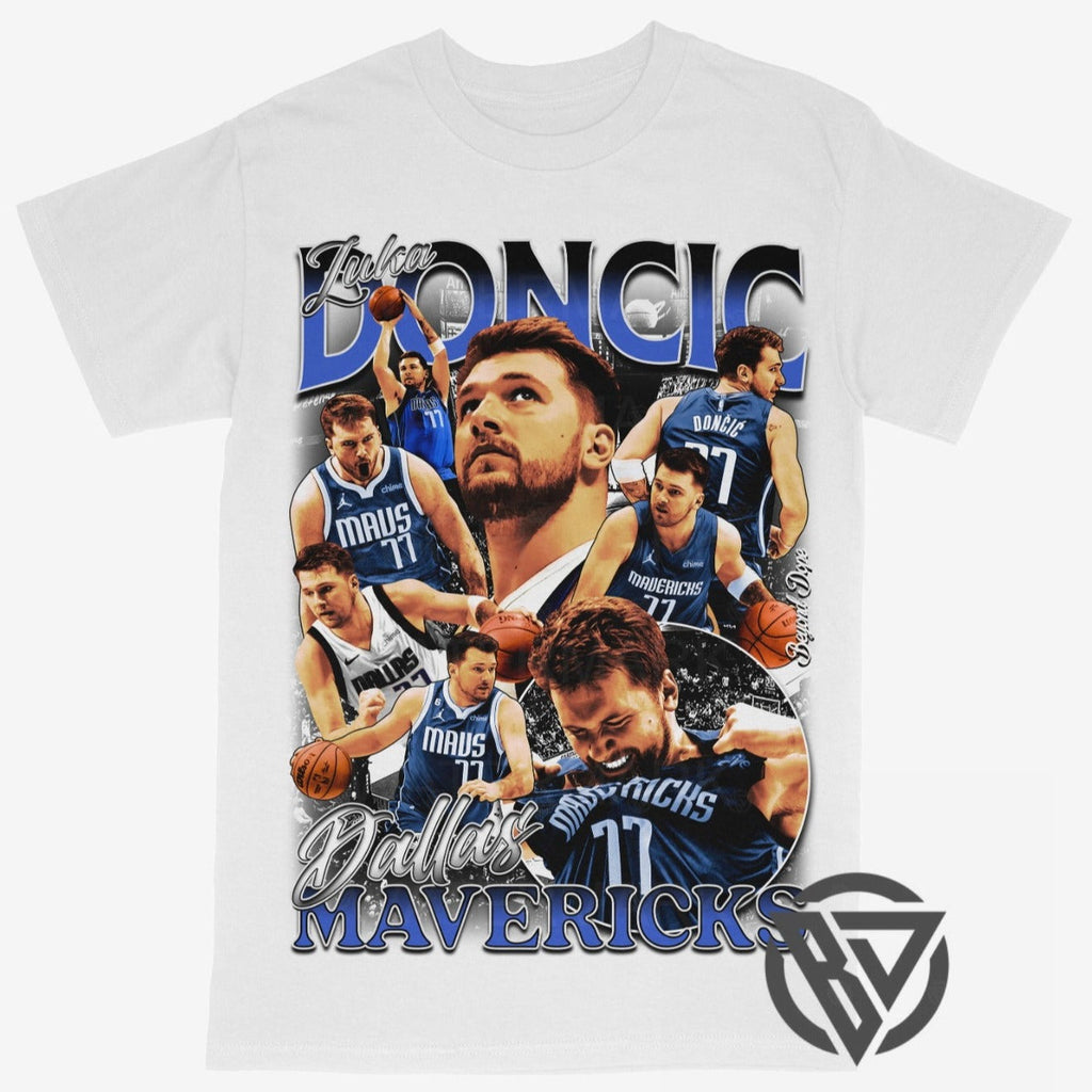 Luka Doncic Tee Shirt Dallas Mavericks NBA Basketball (V3) Hoodie, Sweatshirt | CoreVibeTees.com (Image 2)