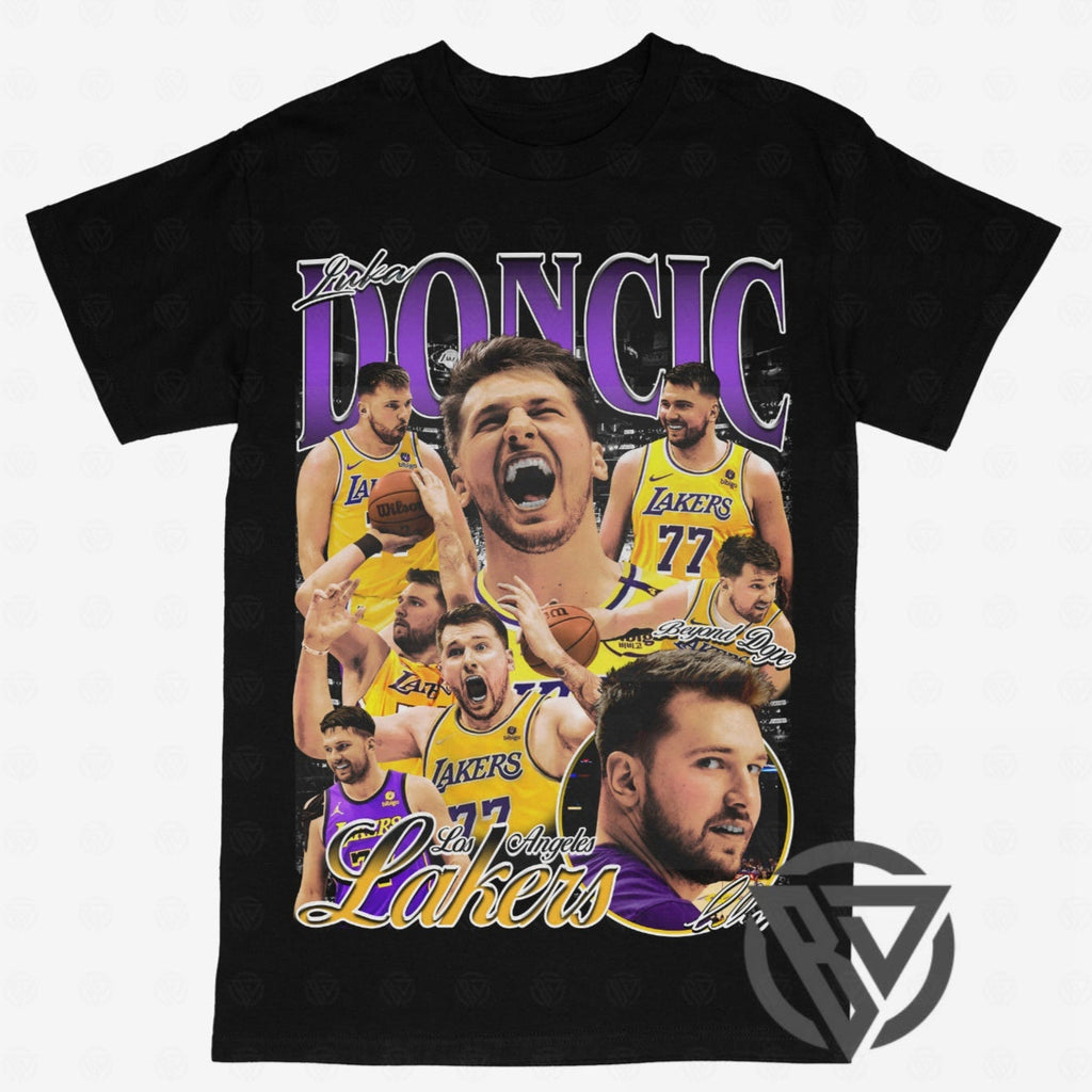 Luka Doncic Tee Shirt Los Angeles Lakers Hoodie, Sweatshirt | CoreVibeTees.com (Image 1)