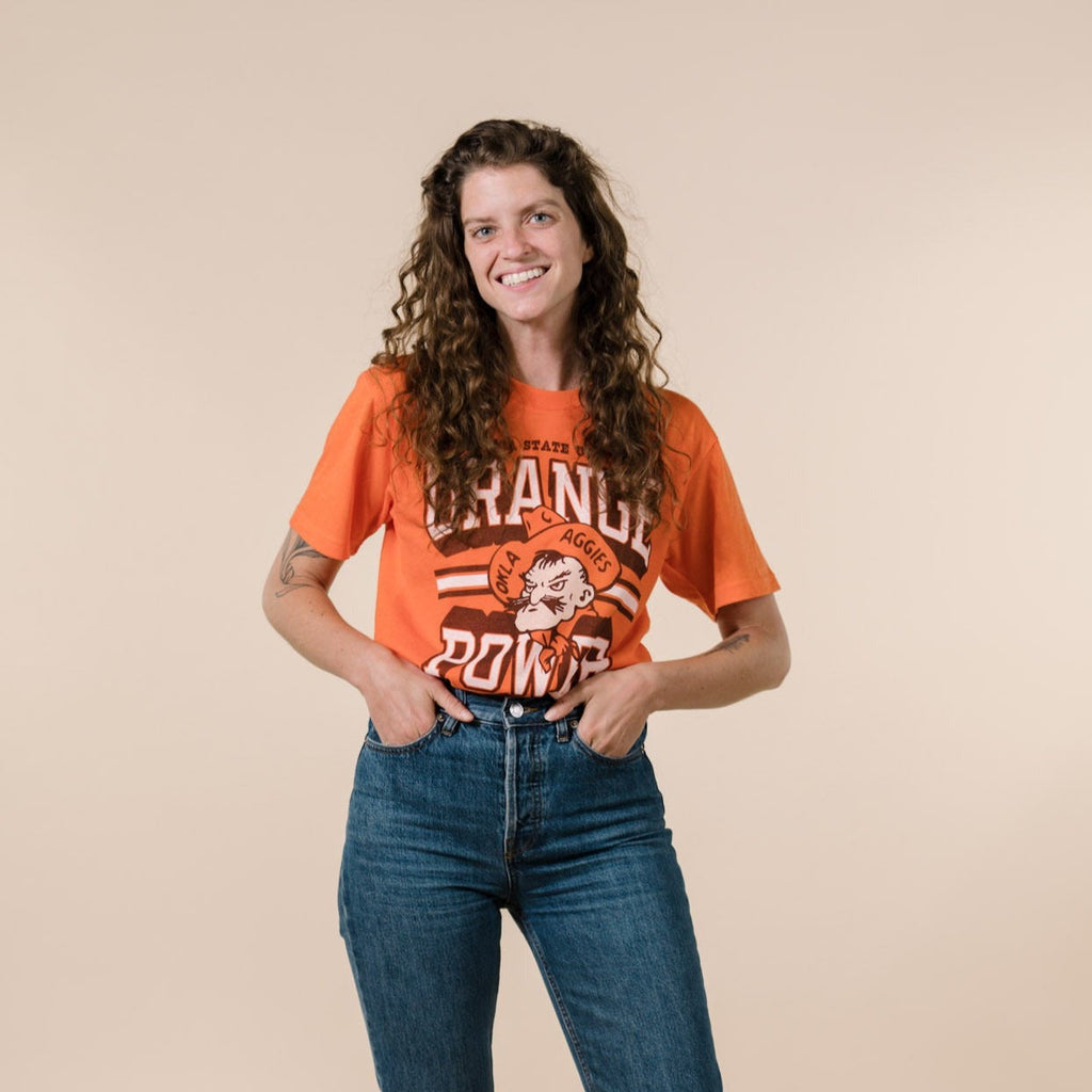 Oklahoma State Cowboys Orange Power Tee Style001 Hoodie, Sweatshirt | CoreVibeTees.com (Image 2)