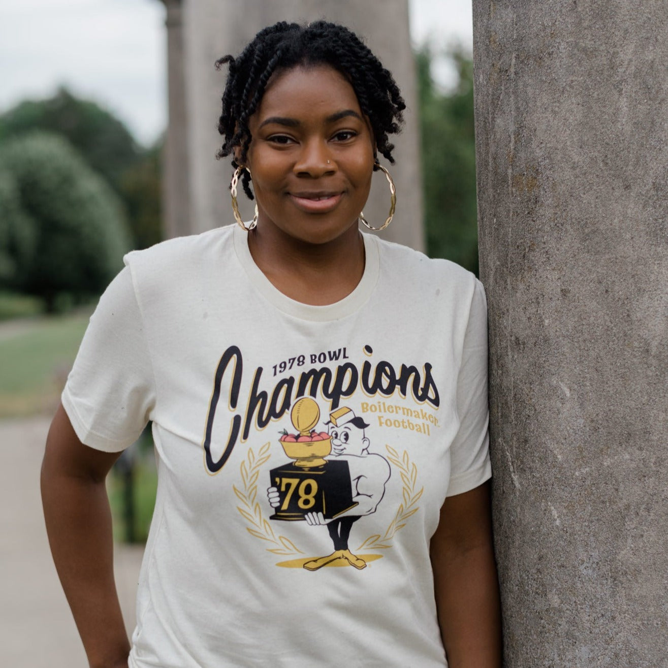 Purdue Football 1978 Peach Bowl Champions Tee Hoodie, Sweatshirt | CoreVibeTees.com (Image 2)