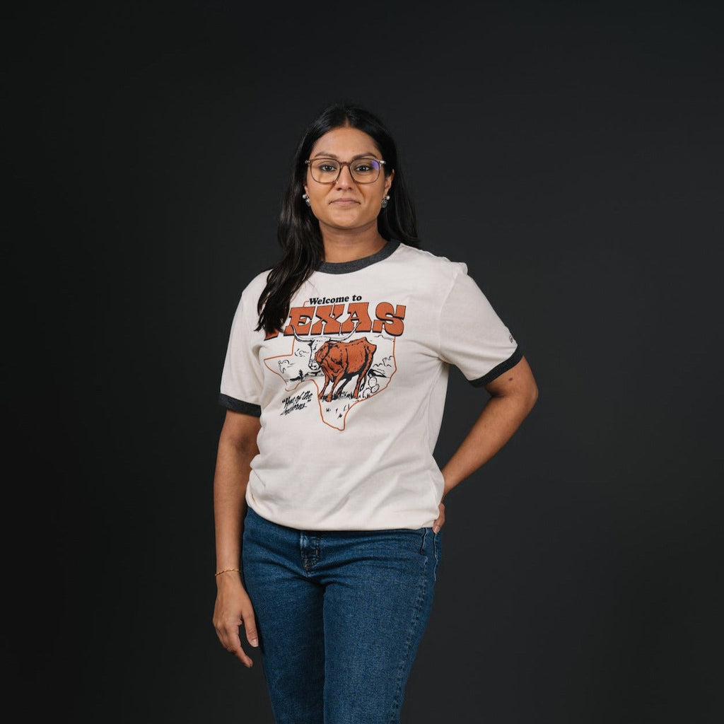 Texas "Home of the Longhorns" Ringer Tee Style001 Hoodie, Sweatshirt | CoreVibeTees.com (Image 2)