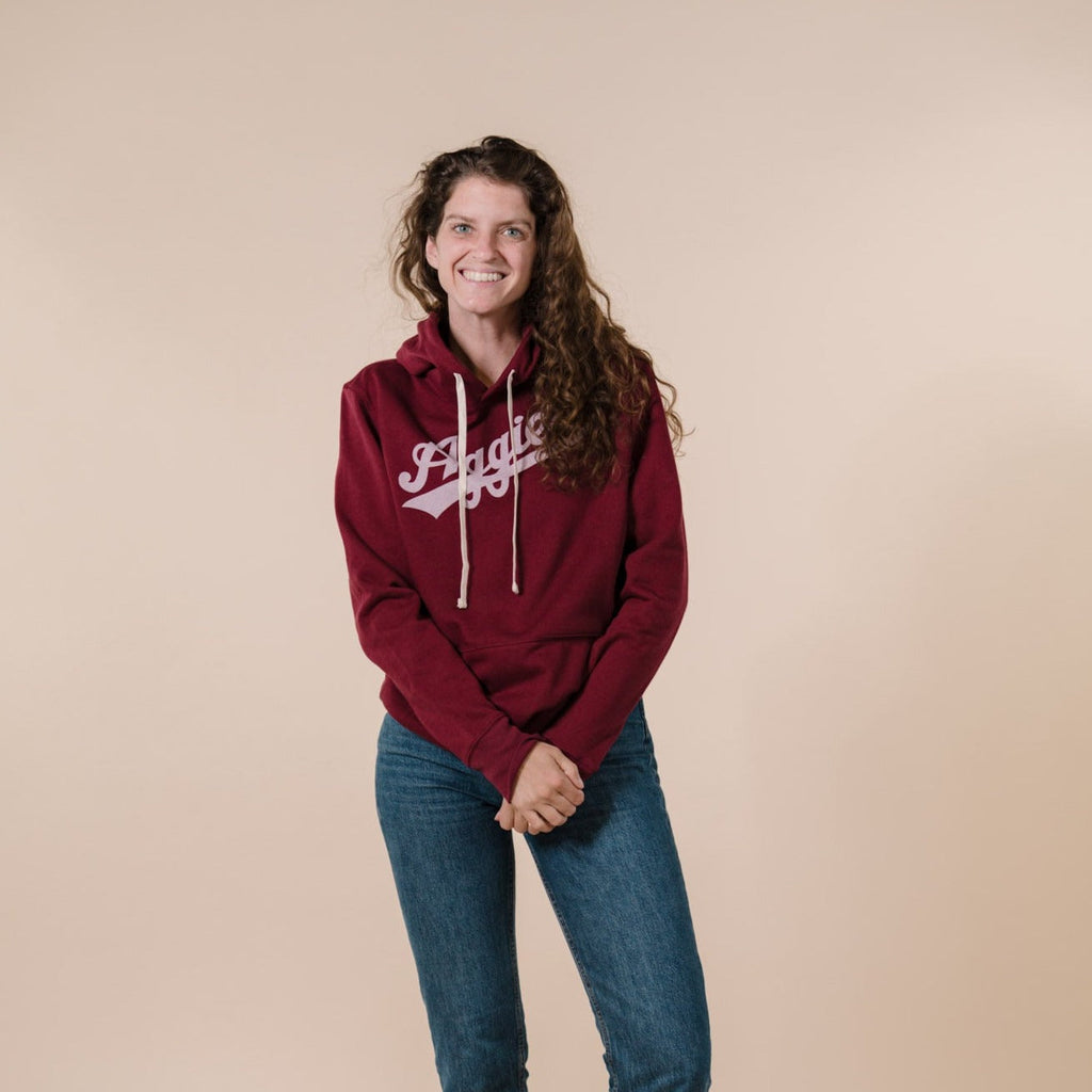 Texas A&M Aggies Script Hoodie Style001 T-Shirts, Sweatshirt | CoreVibeTees.com (Image 2)