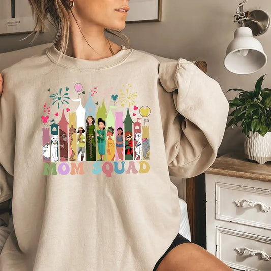 Mom Squad Tshirt Sweatshirt, Mom Gift Shirt, Mom and dad Shirt, Trip Couple Shirt, Mom Vacation Shirt