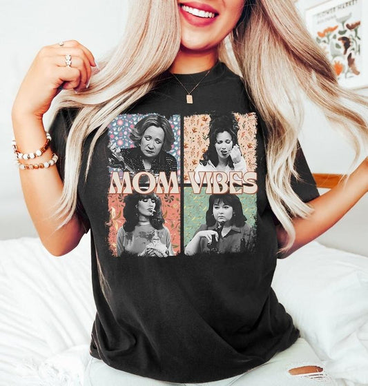 Mom Vibes Shirt, Funny Mom Shirt, Mom Life Shirt, Trendy Funny Mom T-Shirt, Retro Mother Shirts, Mother's Day Gift, Cool Mom Gifts  sweater and hoodie