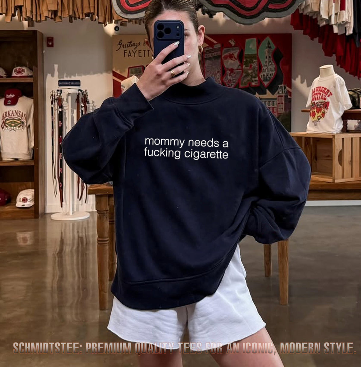 Mommy needs a fucking cigarette shirt