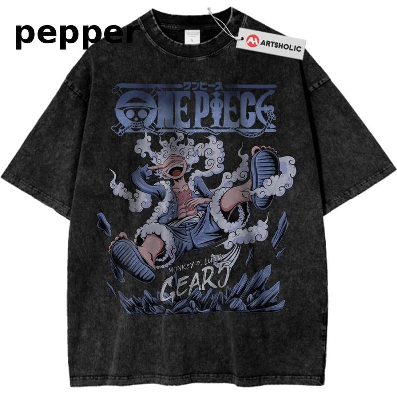 Monkey D Luffy Gear 5 Shirt, One Piece Shirt, Anime Shirt, Vintage T-Shirt