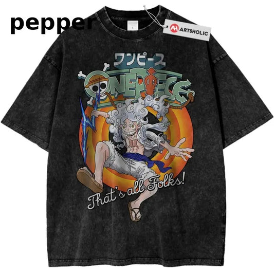 Monkey D Luffy Shirt, One Piece Shirt, Anime Shirt, Vintage Tee