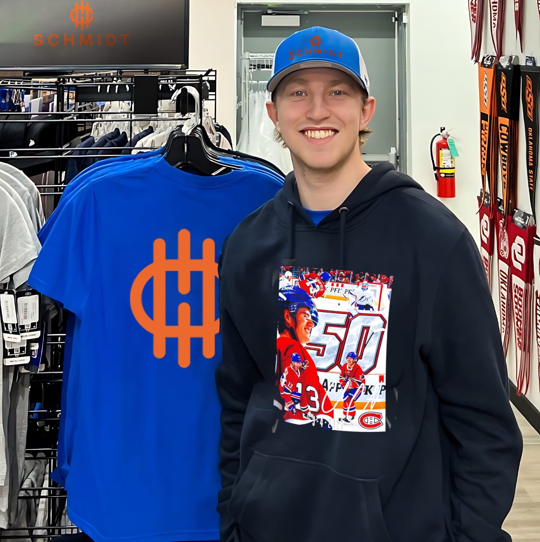 Montreal Canadiens Cole Caufield 9 4 2026 signature shirt