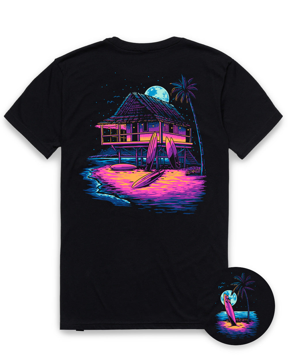 Moonlit Bungalow Tee