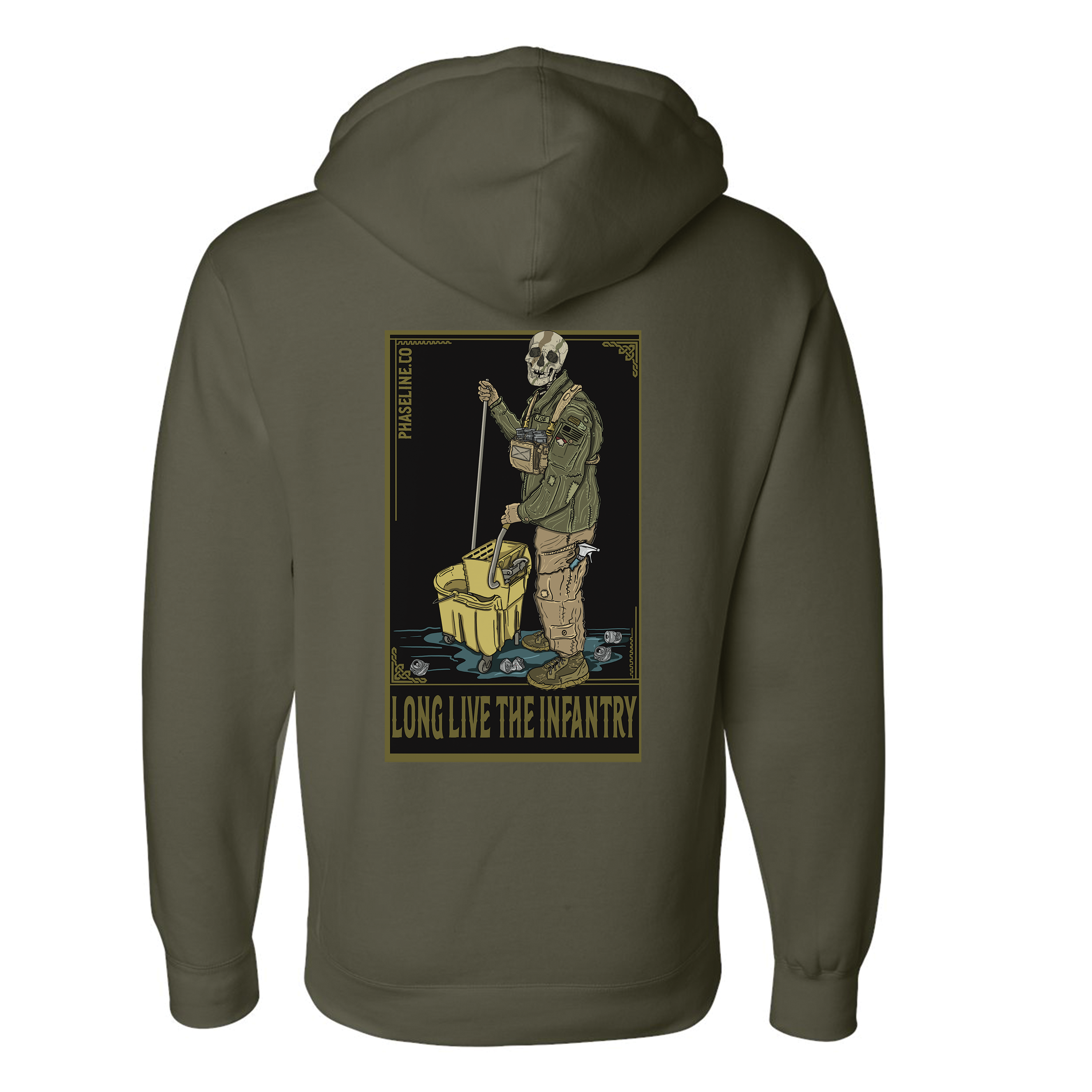 Mopping The Rain Hoodie T-Shirts, Sweatshirt | CoreVibeTees.com (Image 2)