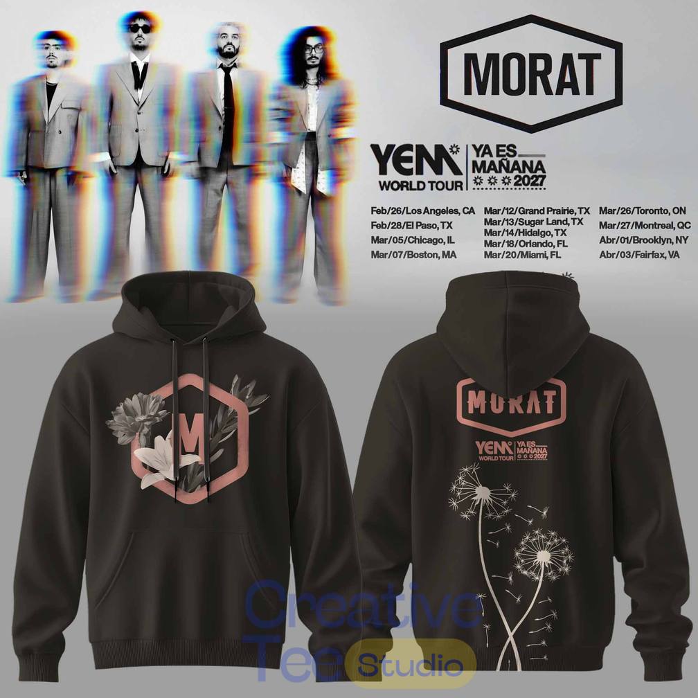 Morat YEM YA ES MAÑANA World Tour 2027 Special Tee Hoodie