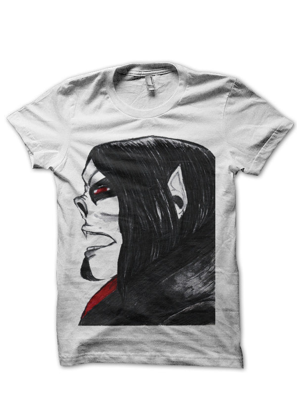 Morbius The Living Vampire White Half Sleeve T-Shirt Hoodie, Sweatshirt | CoreVibeTees.com