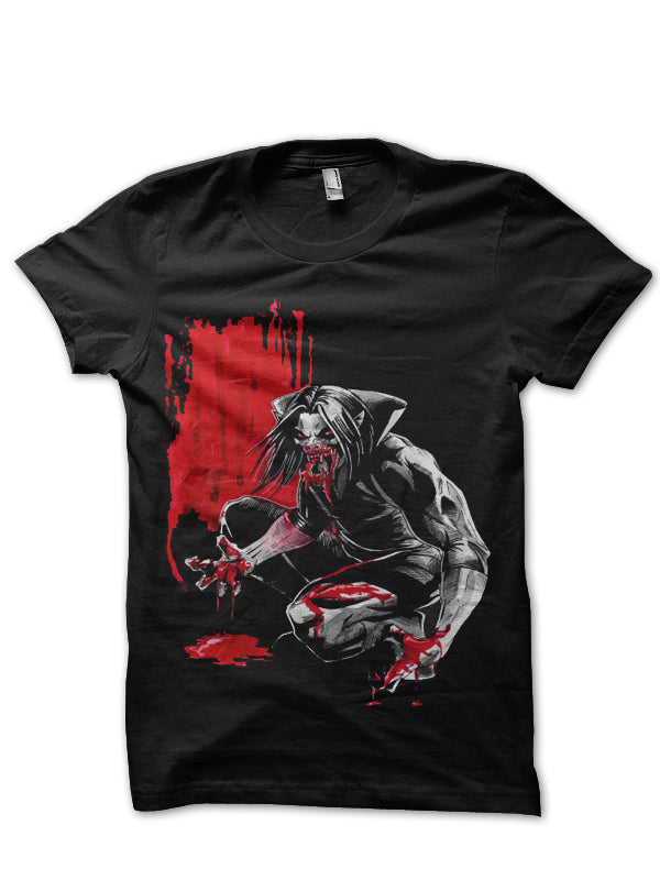 Morbius Vampire Black Half Sleeve T-Shirt Hoodie, Sweatshirt | CoreVibeTees.com
