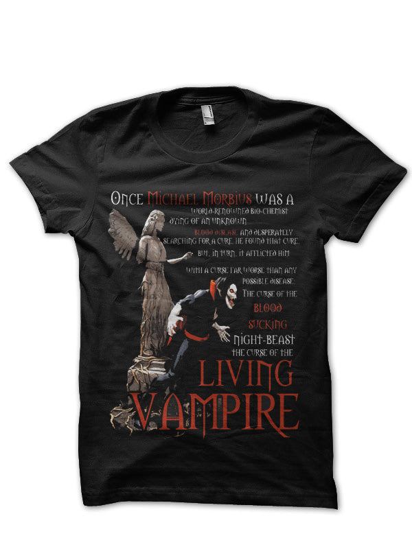 Morbius Black Half Sleeve T-Shirt Style001 Hoodie, Sweatshirt | CoreVibeTees.com