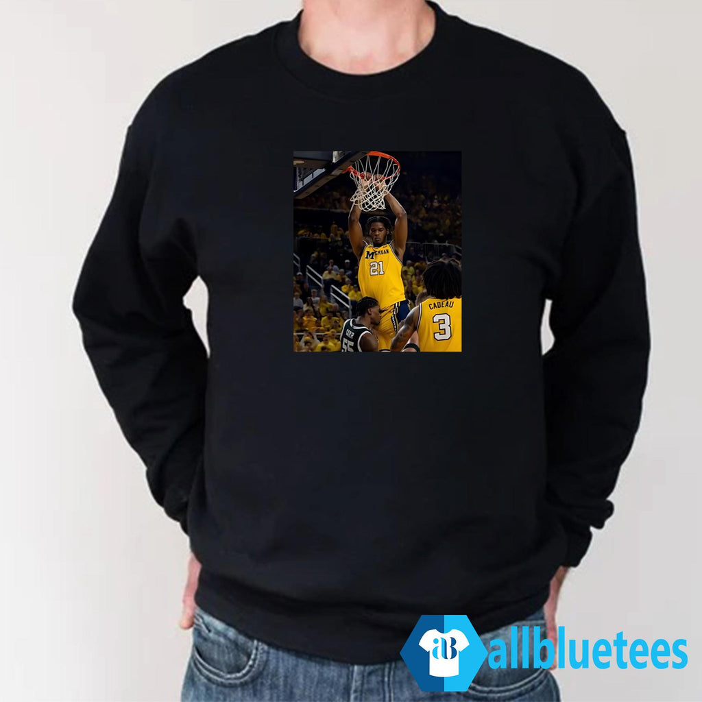 Morez Johnson Jr. Dunk On Carr Shirt