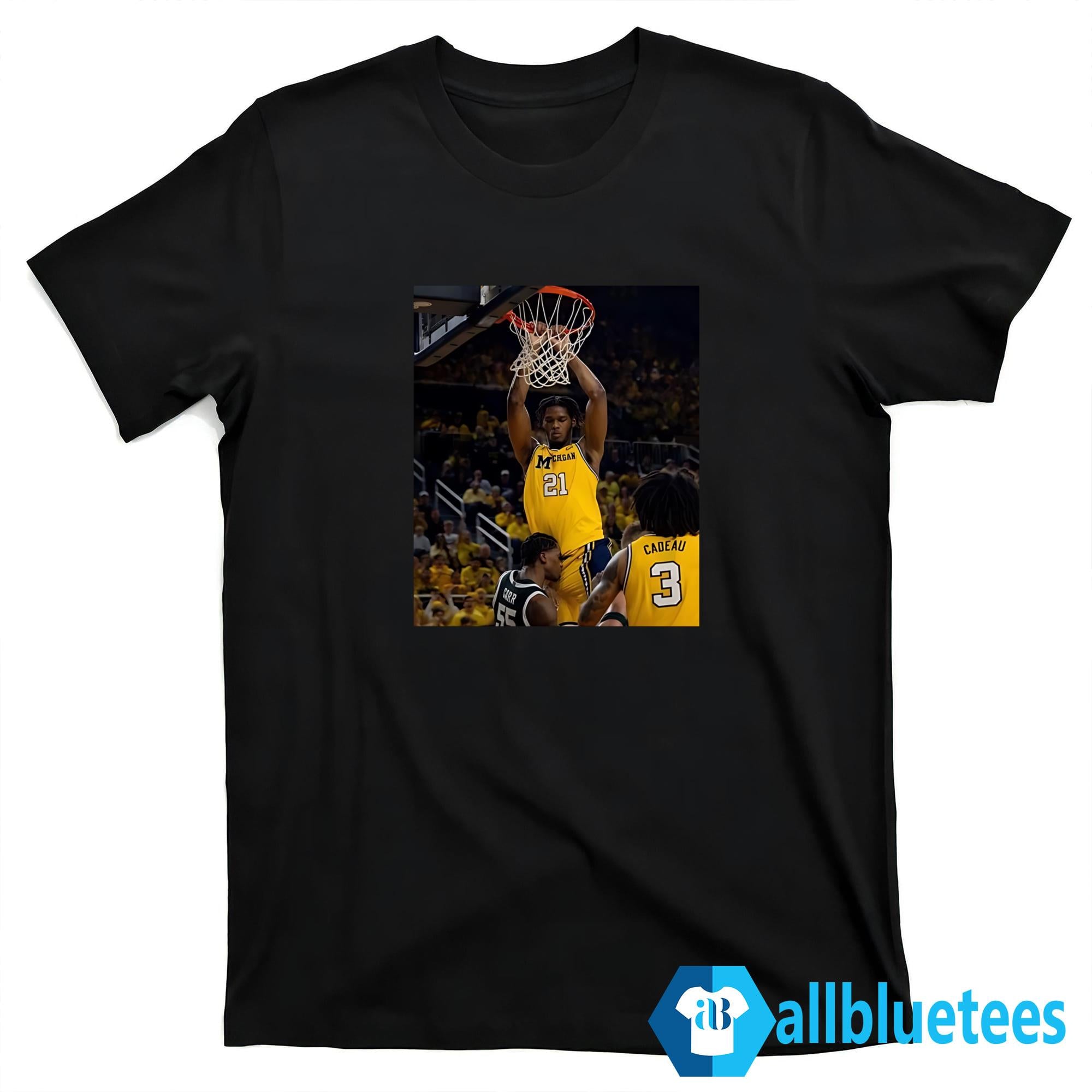 Morez Johnson Jr. Dunk On Carr Shirt