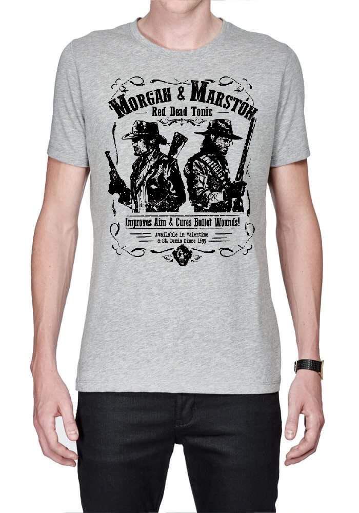 Morgan And Marston Red Dead Tonic T-Shirt Hoodie, Sweatshirt | CoreVibeTees.com