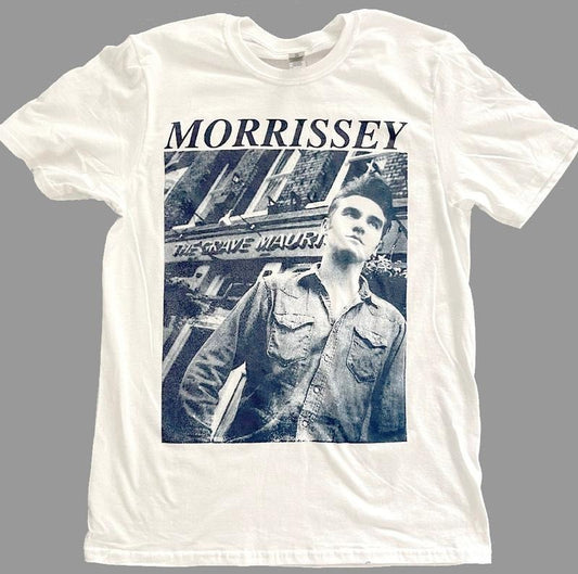Morrissey Vintage 90s Style T Shirt, Indie Rock Band Tee, Vintage Y2k Morrissey The Smith English Singer Graphic Tee, Music Concert Alternative Rock Top, Unisex T-Shirt, Gifts For Men Women, Short Sleeve Tee Shirt