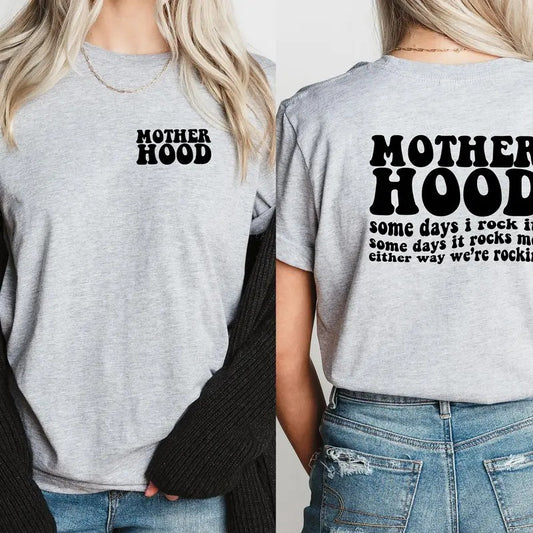 Motherhood Some Day I Rock It T-shirt Motherhood Shirt Trendy Mom Shirt Mom Shirt Cute Mom Shirt Gift For Mom Mom Life Shirt TK62GN