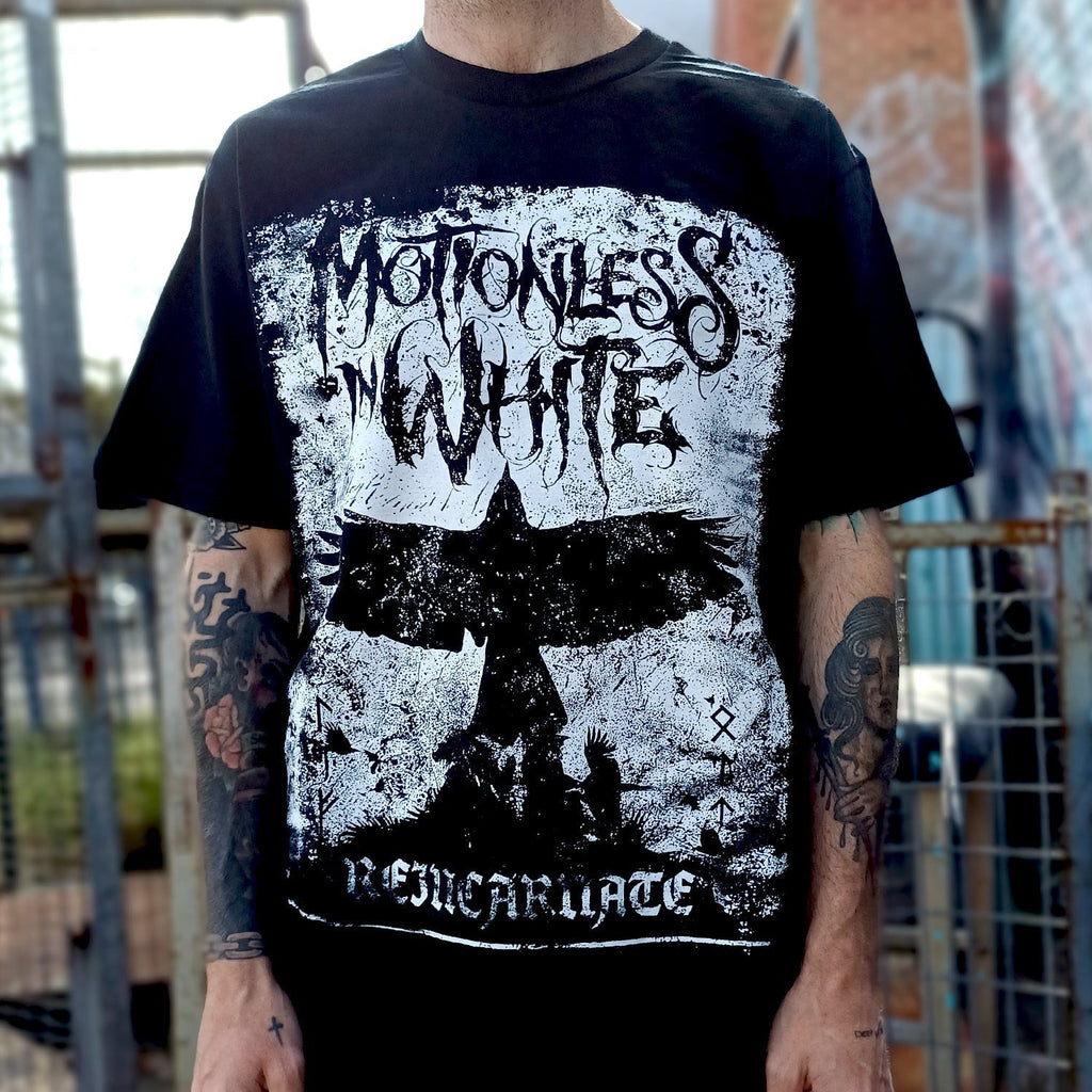 Reincarnate Crow Tee (Black) Hoodie, Sweatshirt | CoreVibeTees.com (Image 2)