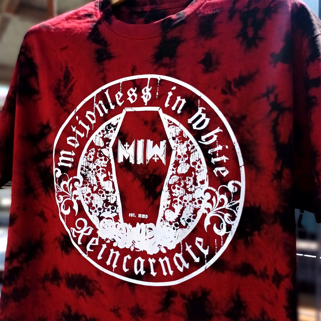 Reincarnate Crest Dye Tee (Black/Red) Hoodie, Sweatshirt | CoreVibeTees.com (Image 3)