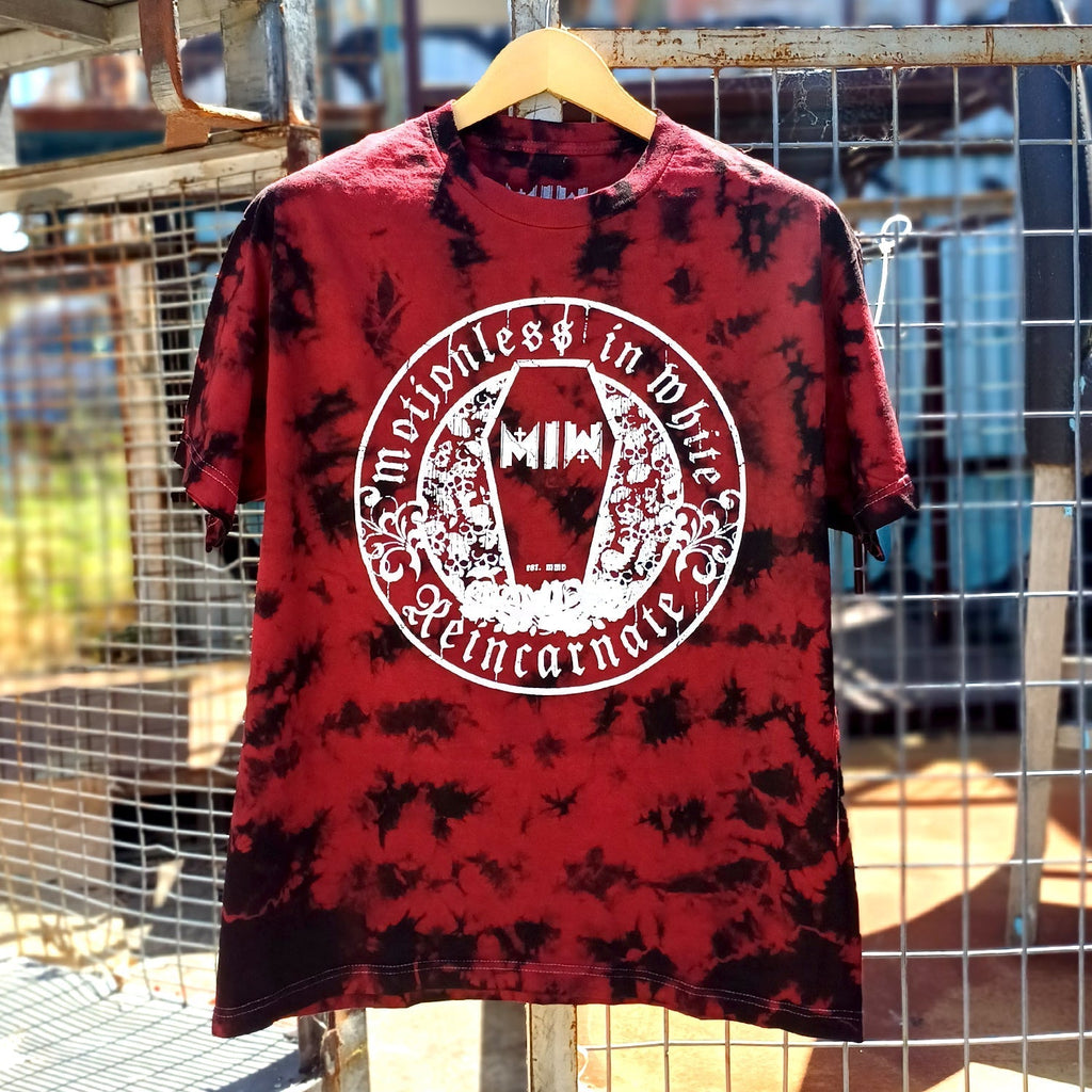 Reincarnate Crest Dye Tee (Black/Red) Hoodie, Sweatshirt | CoreVibeTees.com (Image 2)