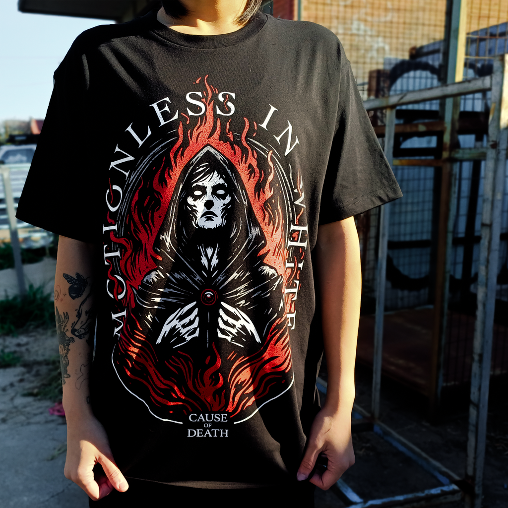 Cause Of Death Tee (Black) Hoodie, Sweatshirt | CoreVibeTees.com (Image 2)