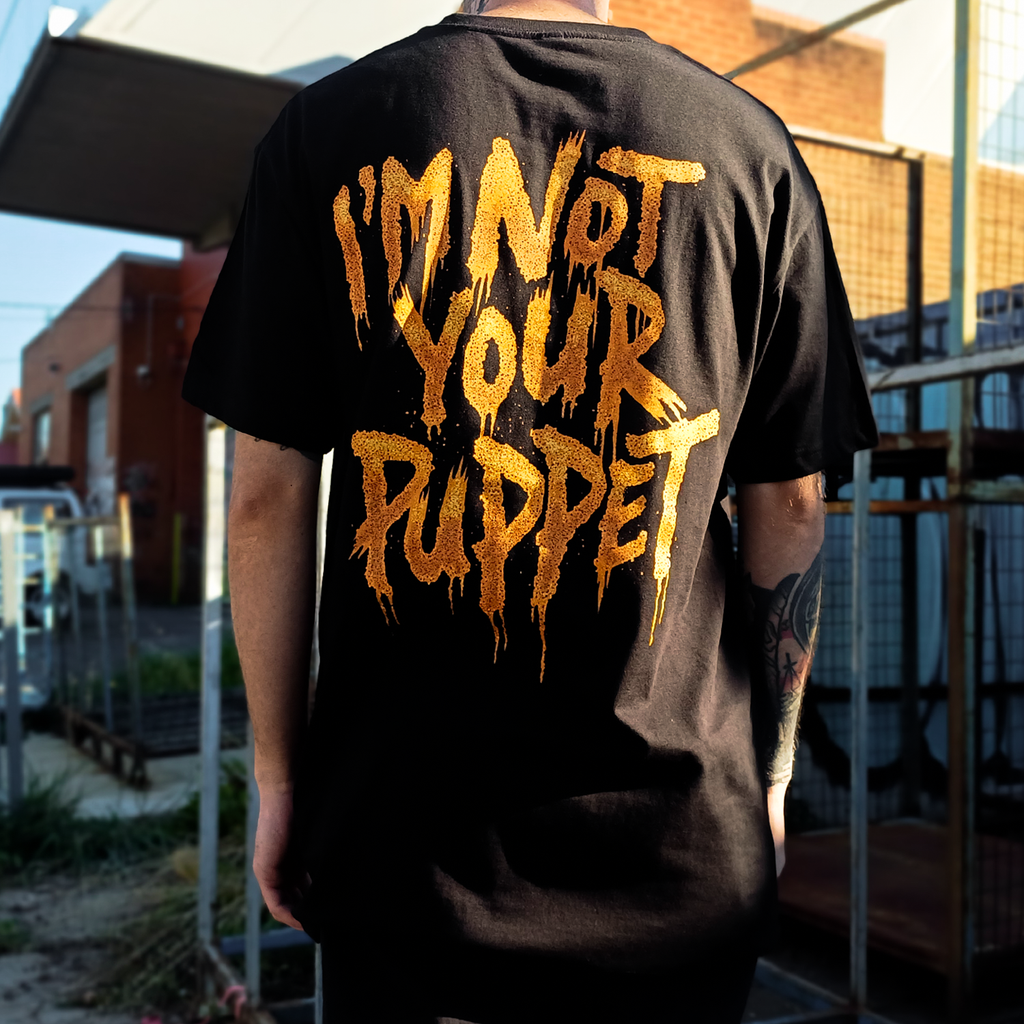 Puppets Throwback Tee (Black) Hoodie, Sweatshirt | CoreVibeTees.com (Image 3)