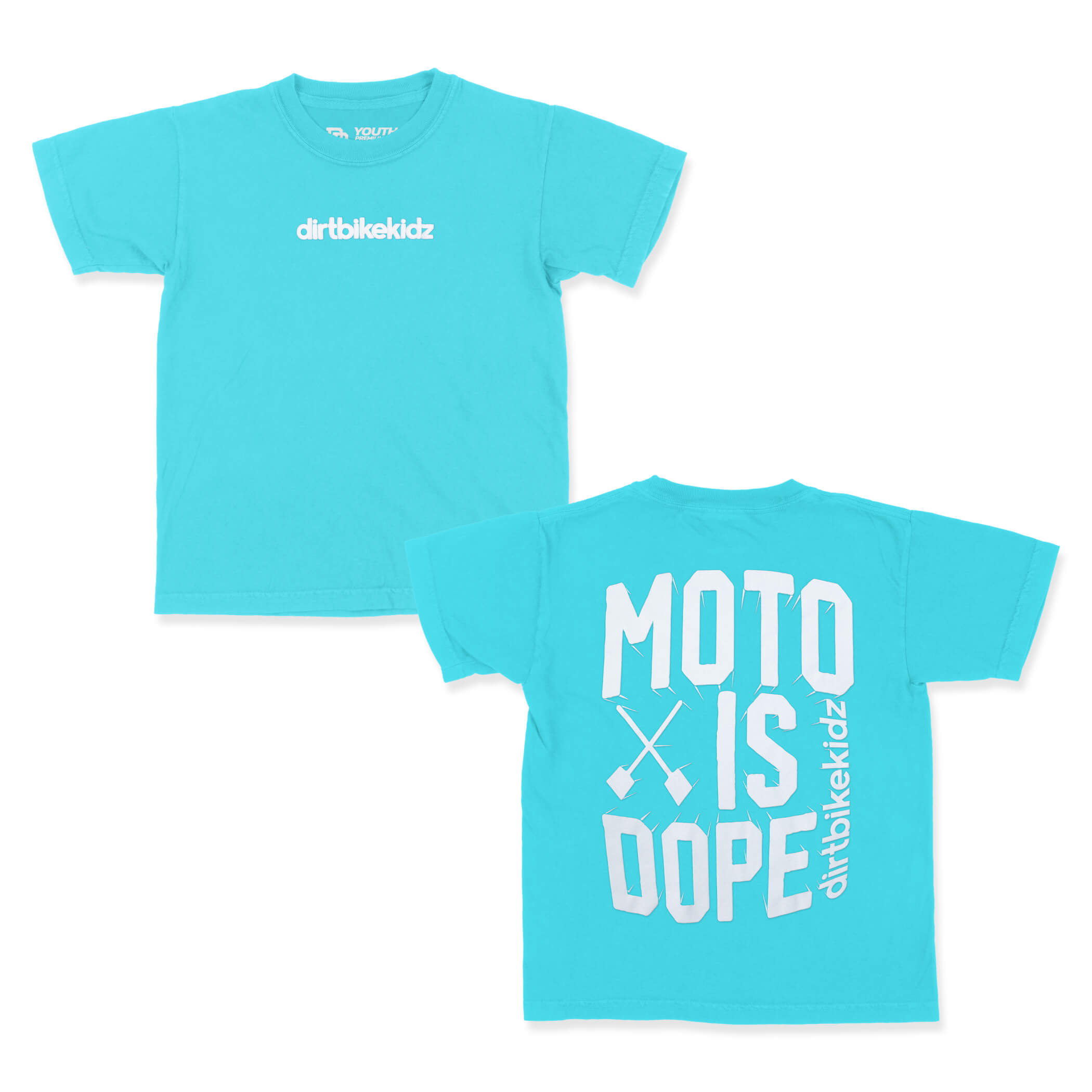 Moto is Dope - Youth Premium Tee Hoodie, Sweatshirt | CoreVibeTees.com (Image 1)