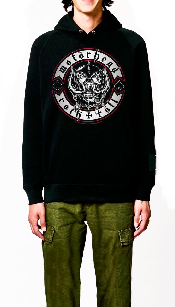 MotÃ¶rhead Logo Black Hoodie T-Shirts, Sweatshirt | CoreVibeTees.com
