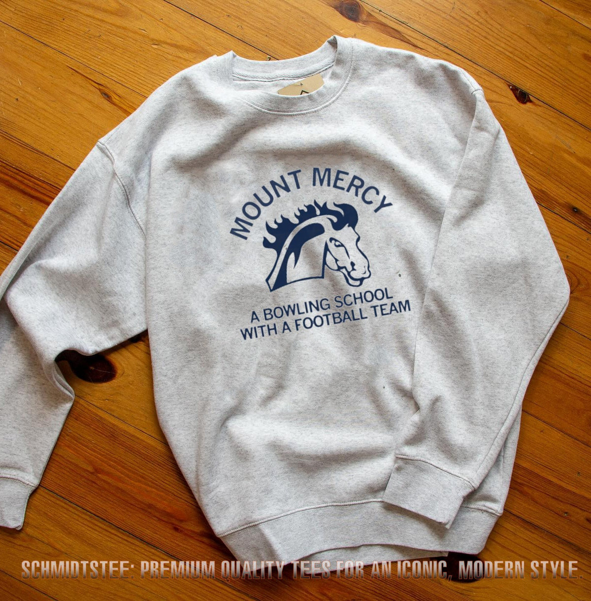 Mount Mercy A Bowling School With A Football Team shirt