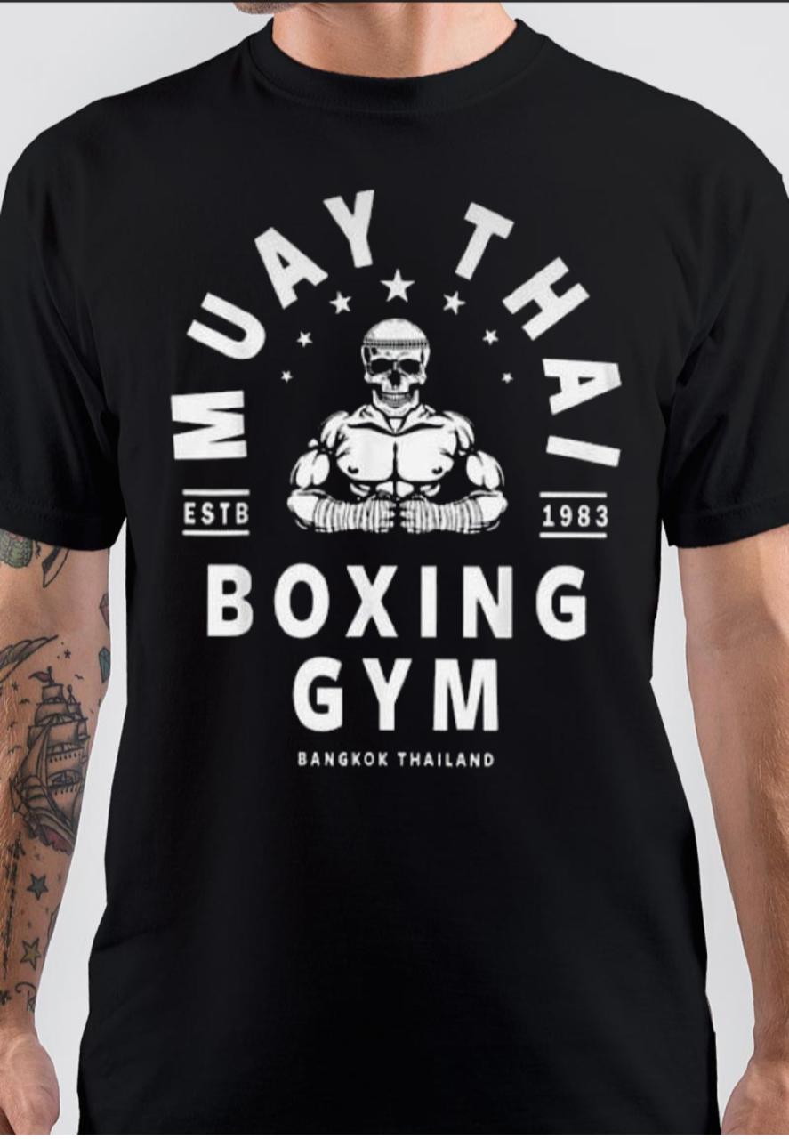 Muay Thai Boxing Gym T-Shirt Hoodie, Sweatshirt | CoreVibeTees.com