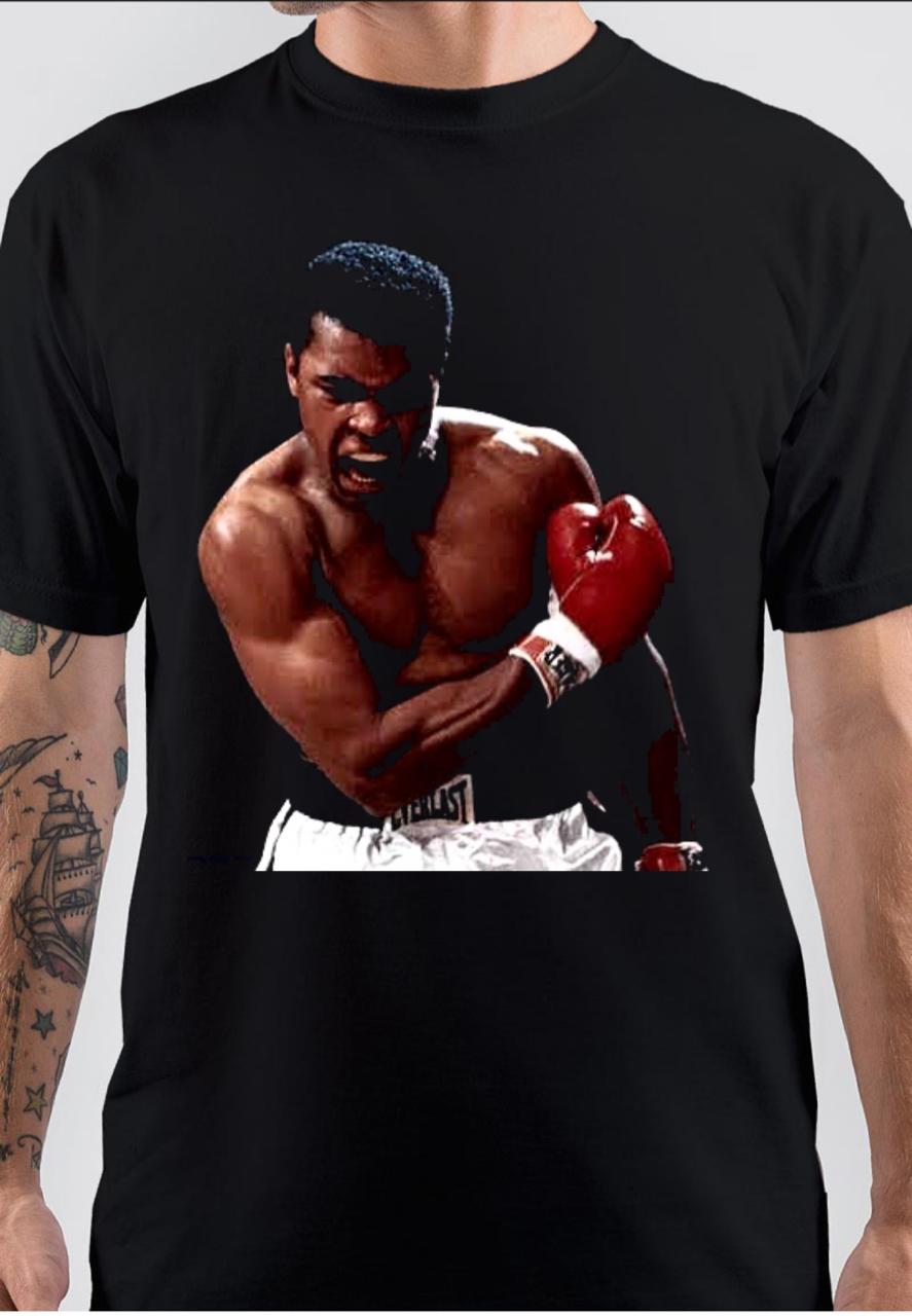 Muhammad Ali Black T-Shirt Hoodie, Sweatshirt | CoreVibeTees.com