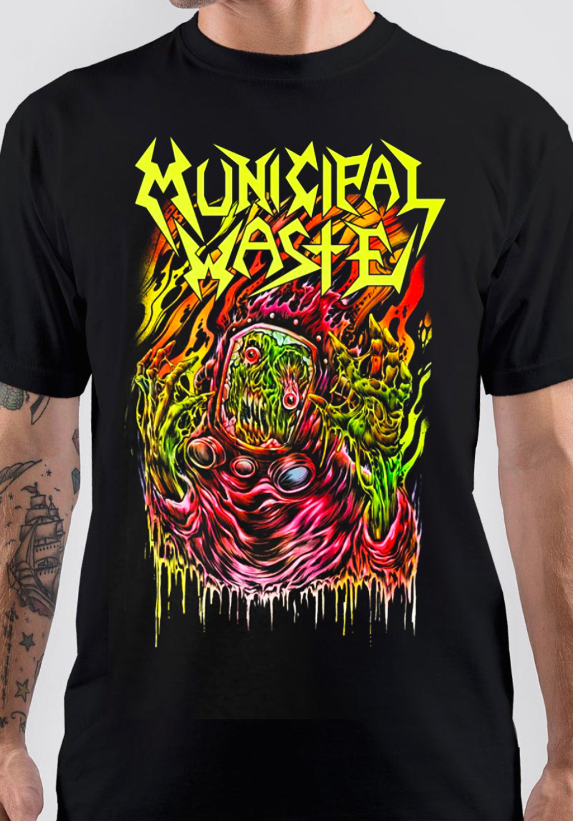 Municipal Waste Band T-Shirt Style002 Hoodie, Sweatshirt | CoreVibeTees.com