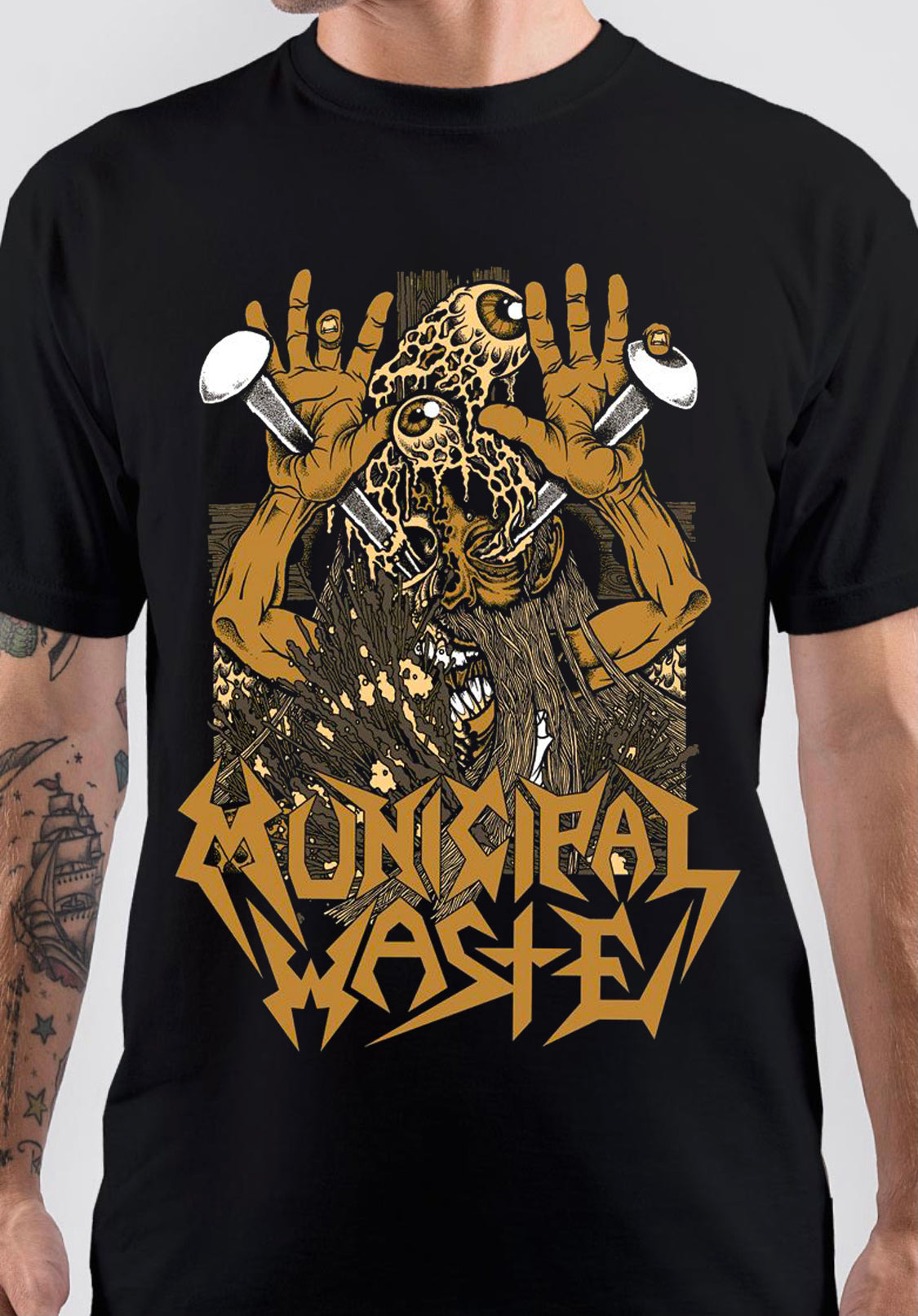 Municipal Waste Band T-Shirt Style001 Hoodie, Sweatshirt | CoreVibeTees.com