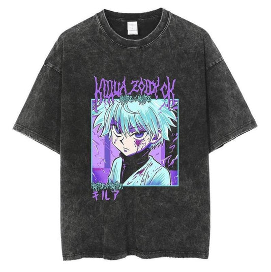 Murderer Vintage Shirt, Killua Zoldyck Shirt, Hunter x Hunter Shirt, Anime Hunter x Hunter Shirt, Manga Shirt, Anime Merch, Killua Zoldyck Merch, Hunter x Hunter Merch Menswear Top Underwear Tshirt