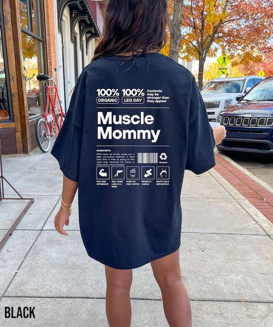 Muscle Mommy  and  for Pump Cover, Funny Gym Shirt , Gym Funny , Gym Rat , Weight Lifting , Trendy , Gym Girly