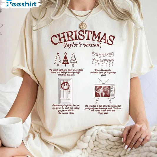 Music Christmas Sweatshirt Tshirt, Merry Christmas Shirt, Cute Winter Sweatshirt
