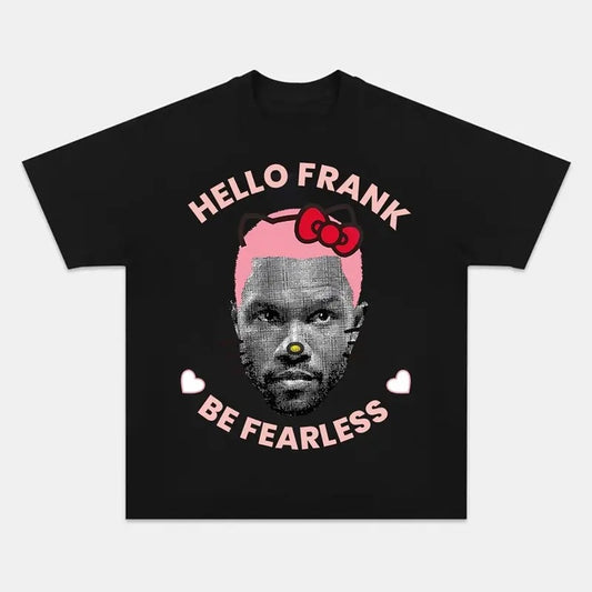 Music Trend Graphic Tee Pink Kitty