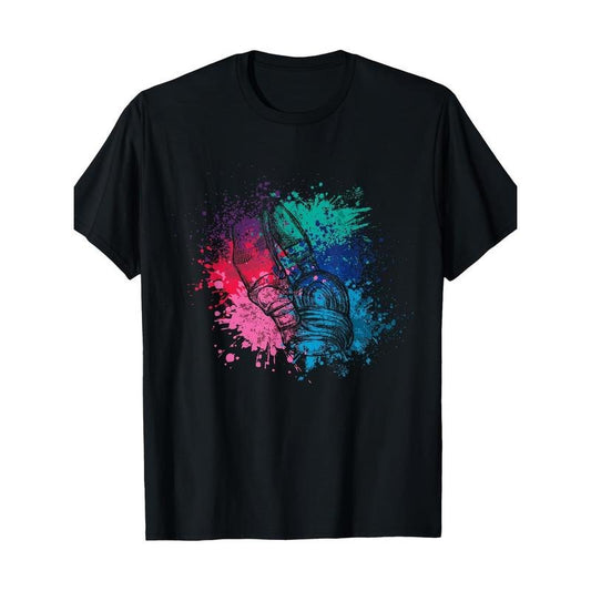Music lover Headphones are just music T-shirt -100% cotton Made in USA