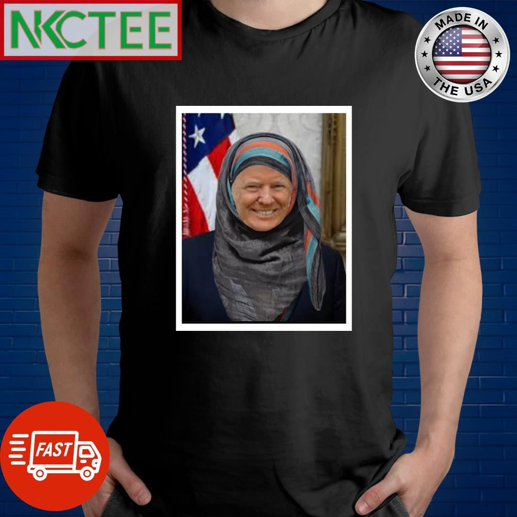 Muslim lady Donald Trump shirt