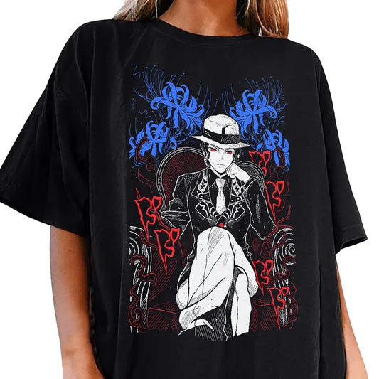 Muzan Kibutsuji the Demon King t-shirt, Demon Slayer main characters shirt, Kimetsu No Yaiba t-shirt, anime sweatshirt hoodie, Tanjiro shirt, Rengoku t-shirt