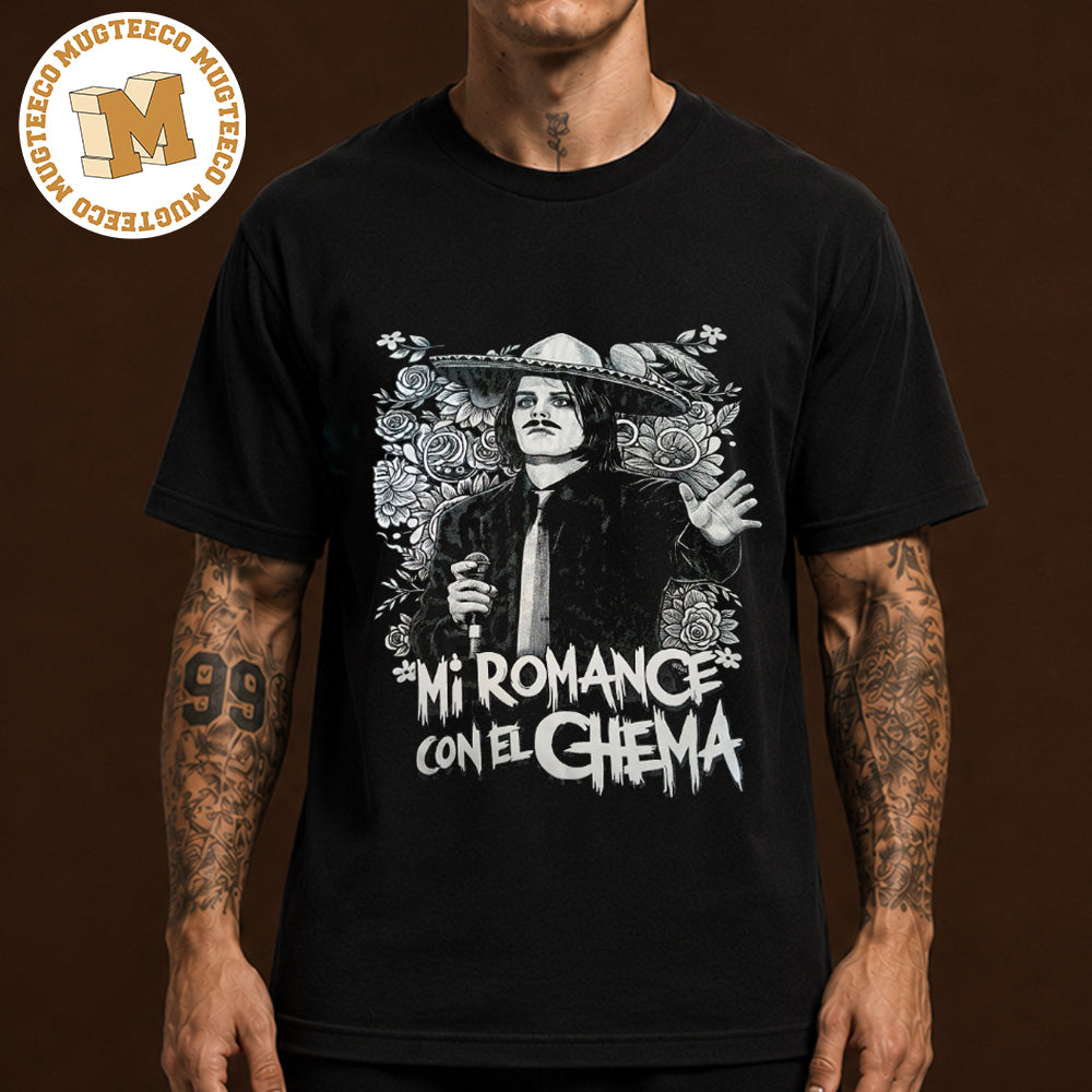 My Chemical Romance Mi Romance Con El Chema Meme Graphic Unisex Black T Shirt