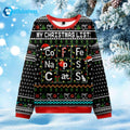 My Christmas List Coffee Naps Cats Ugly Christmas Sweater