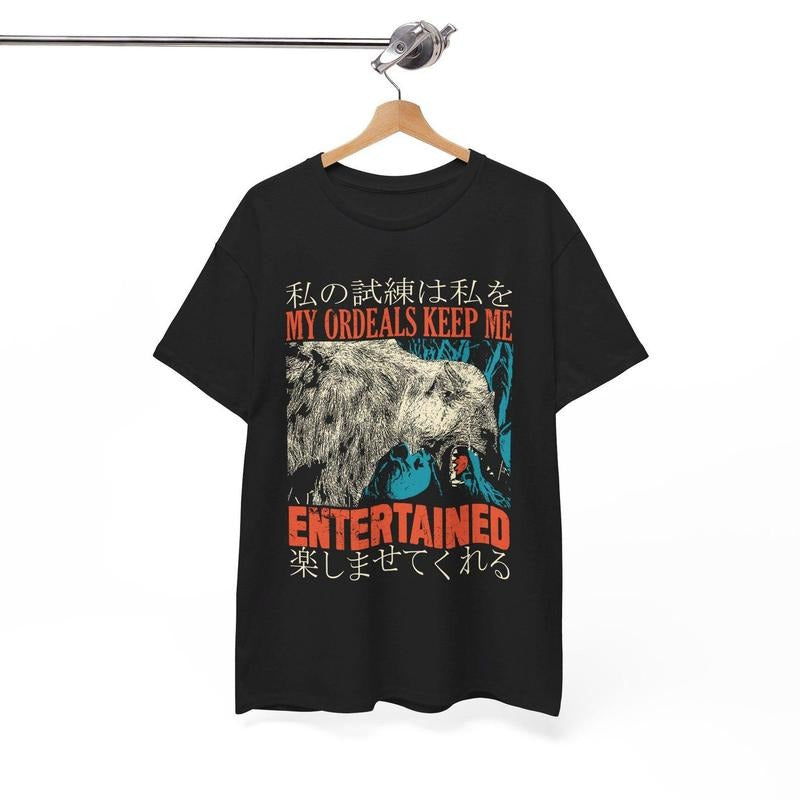 My Ordeals Vintage Japanese Hyena T-Shirt