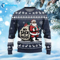 Santa My Sack Is Huge Ugly Christmas Sweater