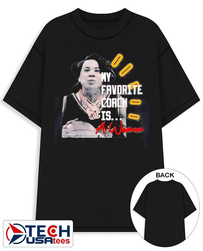 My favorite coach is a woman Dawn Staley shirt