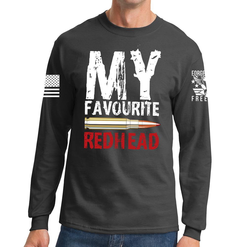 My Favorite Redhead Long Sleeve T-shirt Hoodie, Sweatshirt | CoreVibeTees.com (Image 2)