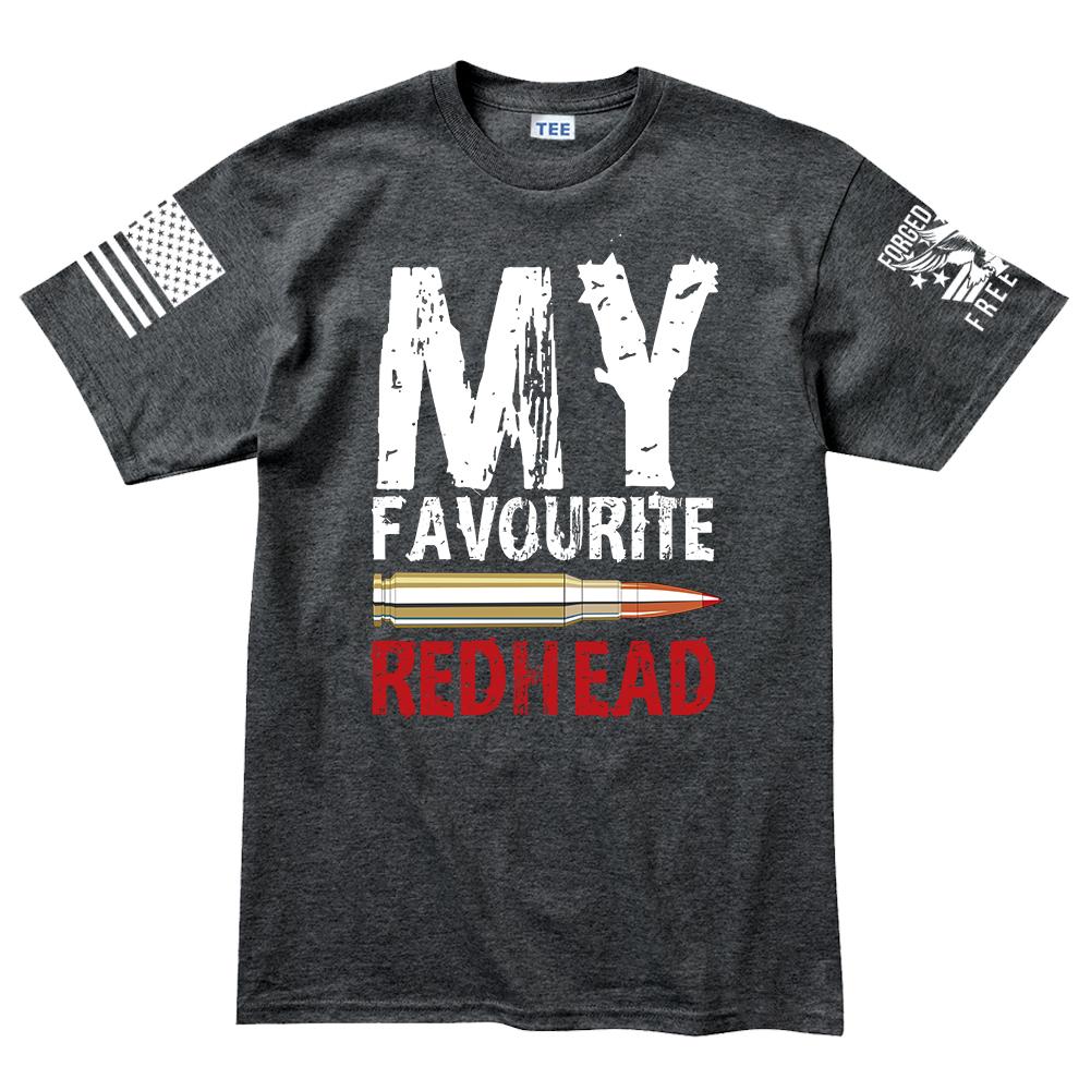 My Favorite Redhead Men's T-shirt Hoodie, Sweatshirt | CoreVibeTees.com (Image 2)
