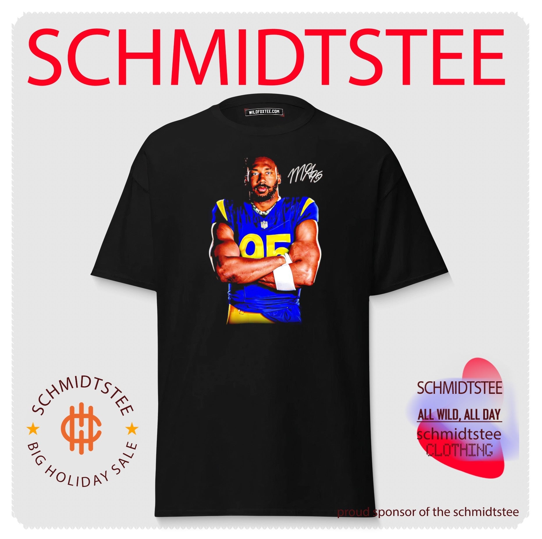 Myles Garrett Los Angeles Rams LA signature shirt